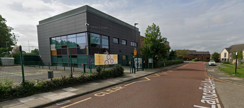Central Walker primary school is working with UKHSA (Google)