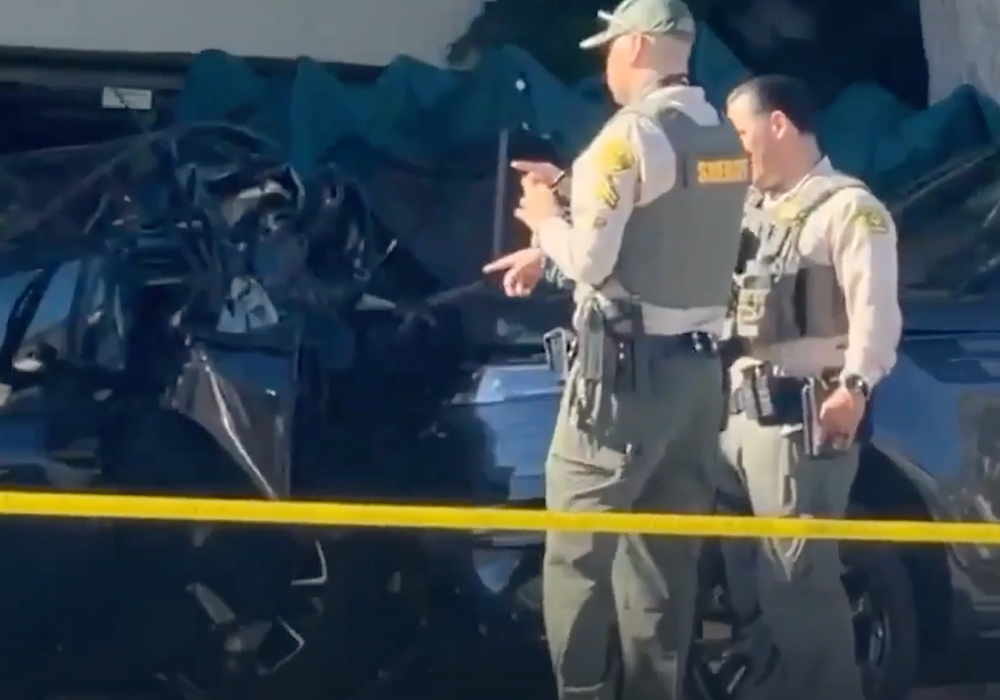 Authorities say that the chef, Ryo Uchimiya, was pronounced dead at the scene (KTLA 5/YouTube)