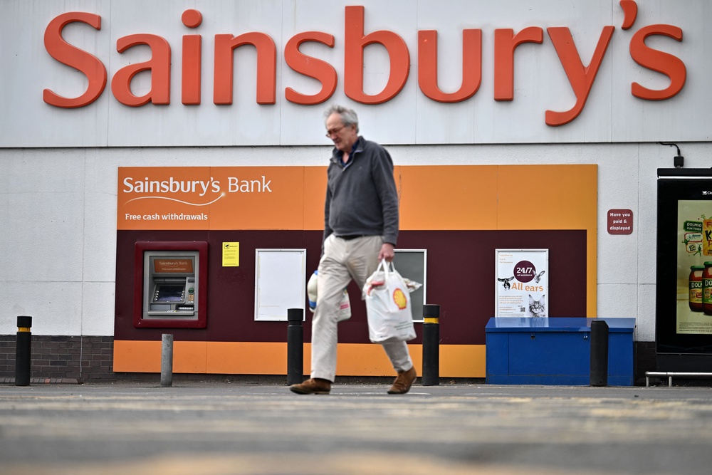 Sainsbury’s sacked Mr Hodgson after a disciplinary hearing (AFP/Getty)