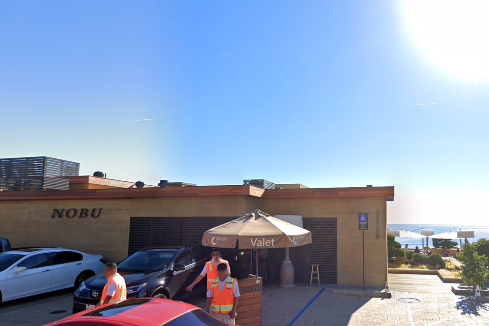 Nobu is a celebrity hotspot, with stars including Kylie and Kendall Jenner spotted at the Japanese-Peruvian restaurant (Google Street View)
