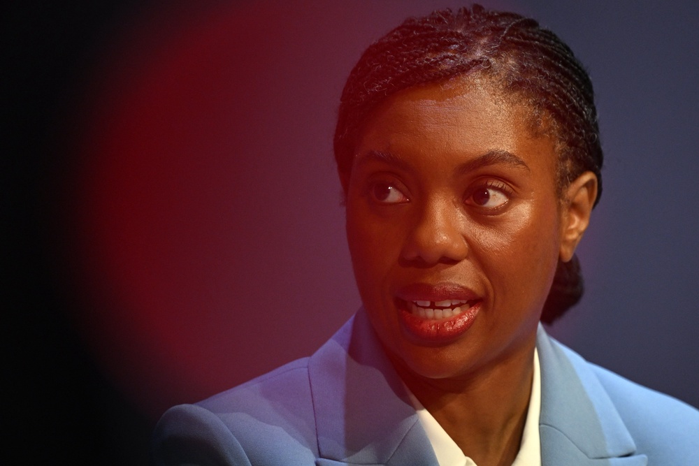 Kemi Badenoch insisted that voters are not interested ‘in having a row’ over Brexit (AFP/Getty)