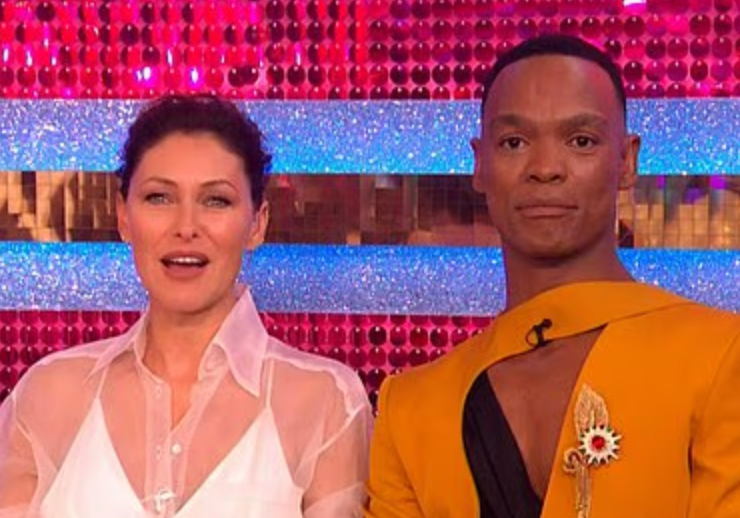 Image from: Strictly Come Dancing 2026 live: Delta Goodrem lands first 9 of the series - as Shaun-Wright Phillips is bottom of leaderboard