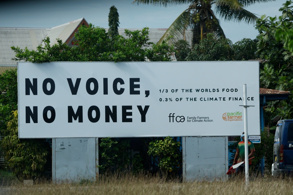 Pacific Islanders have criticised the lack of climate finance for family farmers. A report in Climate Focus found that family farmers producing a third of the world’s food, only a mere 0.3% of the international climate finance has been directed to them. (Getty)