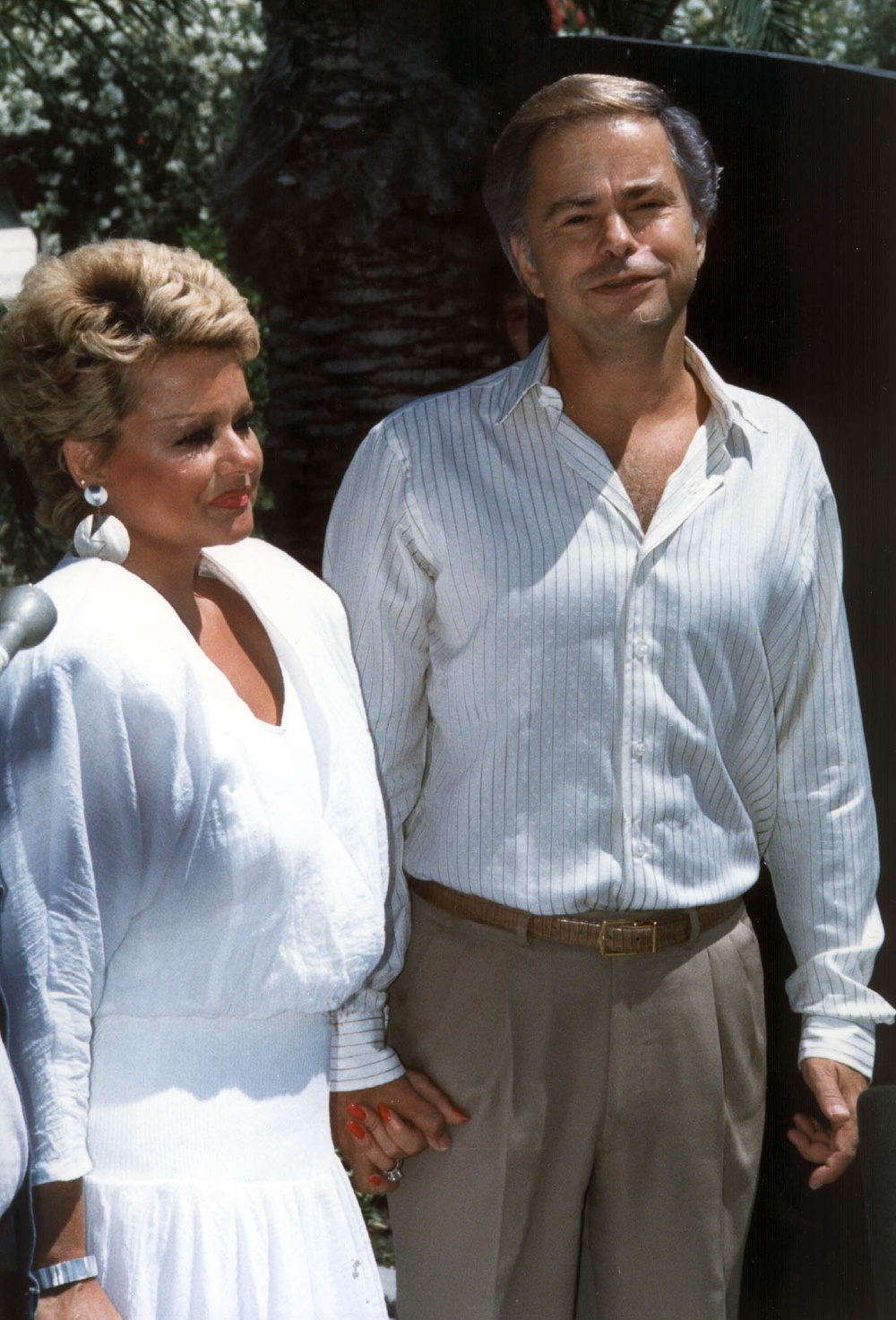 Jim Bakker with his first wife Tammy Faye Bakker (AFP/Getty)