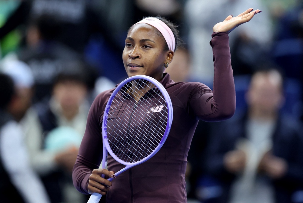 Gauff is through to the last 16 in Beijing (Reuters)