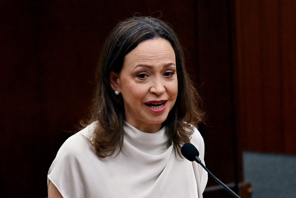 She has been living in exile for nearly a year (AFP/Getty)