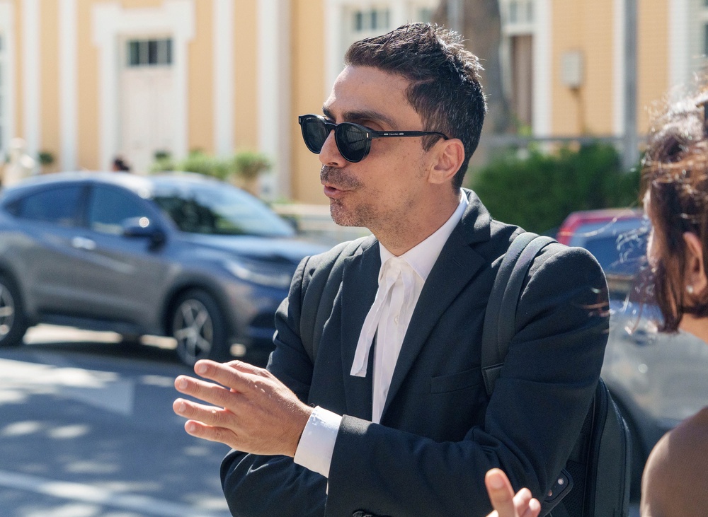 Foster's lawyer outside court (PA)