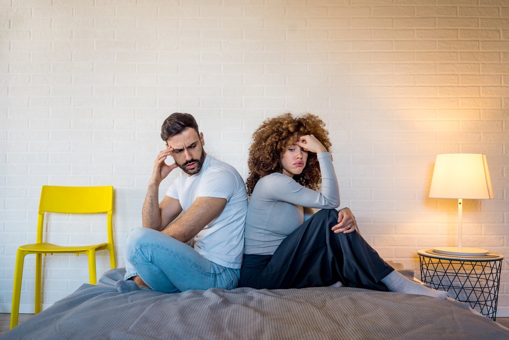 ‘Over time, contempt changes the way we see our partner and can cause us to filter nearly everything they do through a negative lens, even when their behavior was not intended to hurt us,’ one relationship expert said (Getty/iStock)