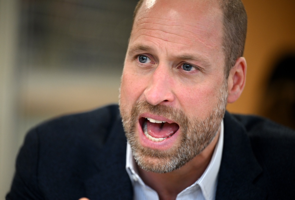 William helped launch the National Emergencies Trust’s Ready Together toolkit at Ilminster in Somerset (Finnbarr Webster/PA) (PA Wire)