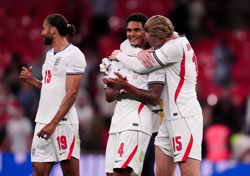 England enjoyed another victory (John Walton/PA)