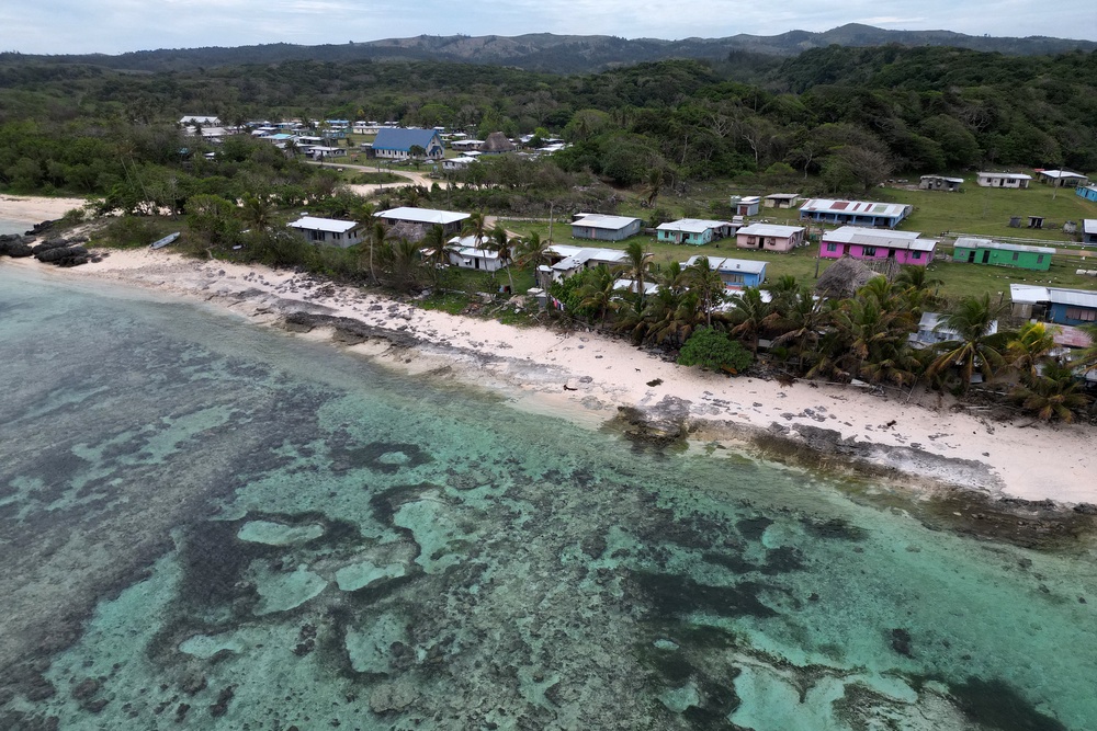 Coral reefs off Naidiri Beach, around 52 kilometres from Nadi (AFP/Getty)