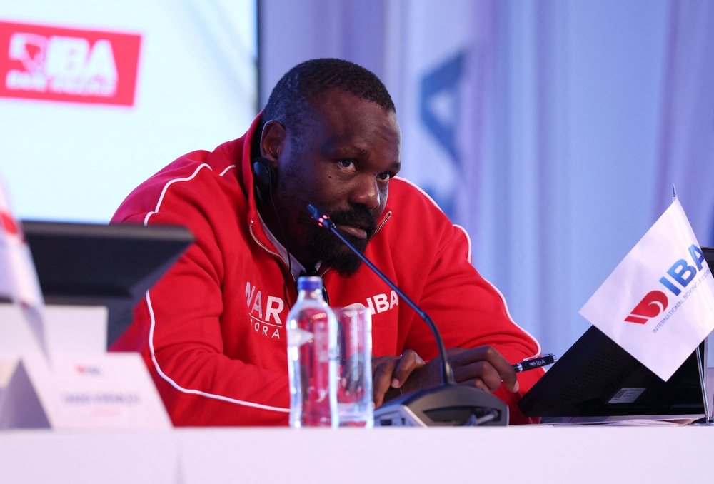 Derek Chisora was speaking at a press conference held by the IBA in Istanbul (Reuters)