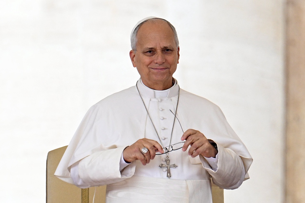 Pope Leo XIV has repeatedly spoken out against war during his tenure (AFP/Getty)