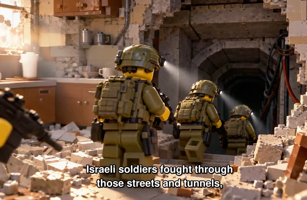 Israeli soldiers entering tunnels in Gaza (X/IsraeliPM)