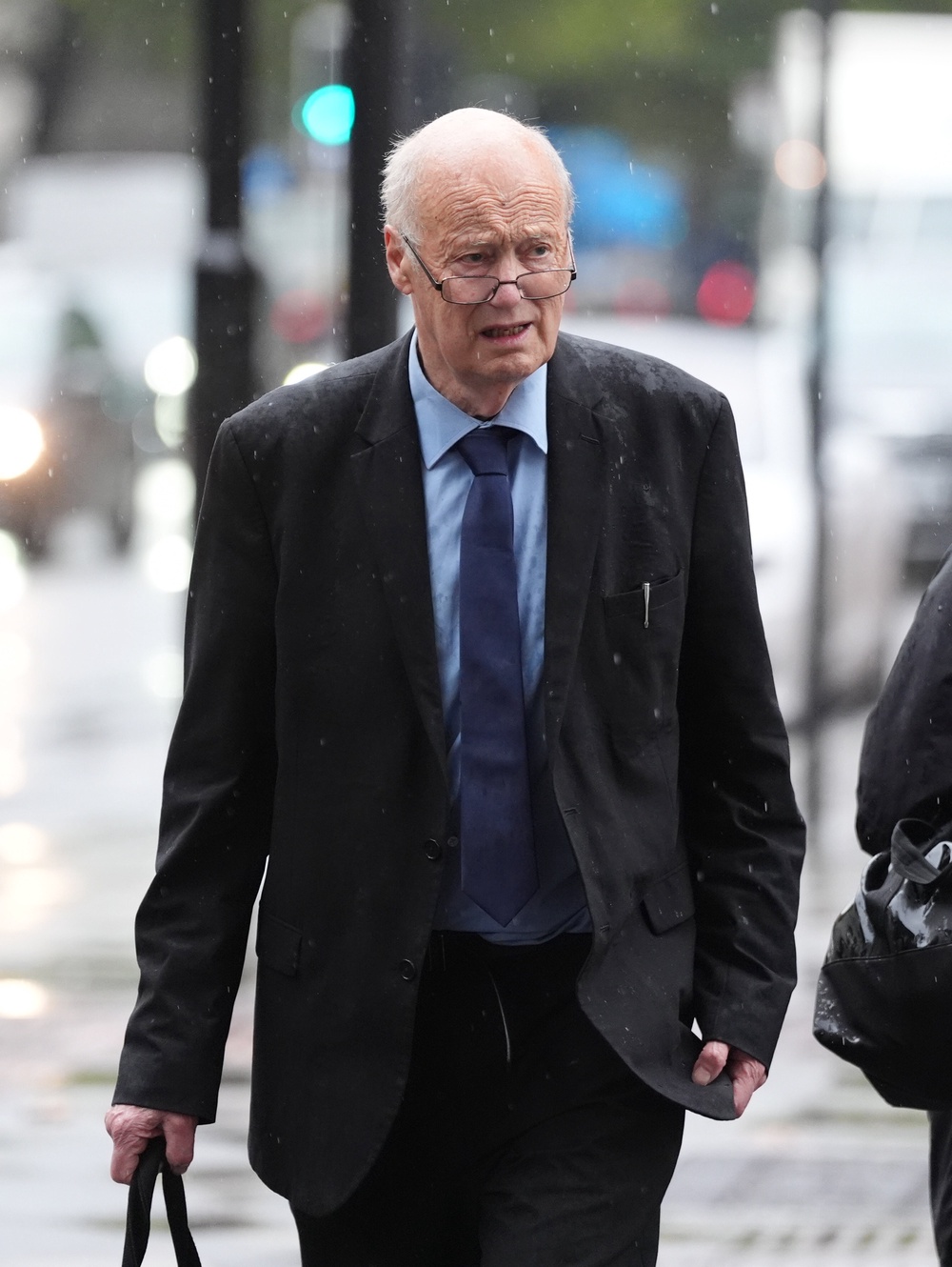 David Pollock, the 3rd Viscount Hanworth, had applied to argue that the ban resulting from getting 12 points on his licence would cause him exceptional hardship, but, representing himself, dropped the attempt on Wednesday (PA)