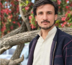 Family of Naqash Zardad shared his picture with JKHRO (Supplied)
