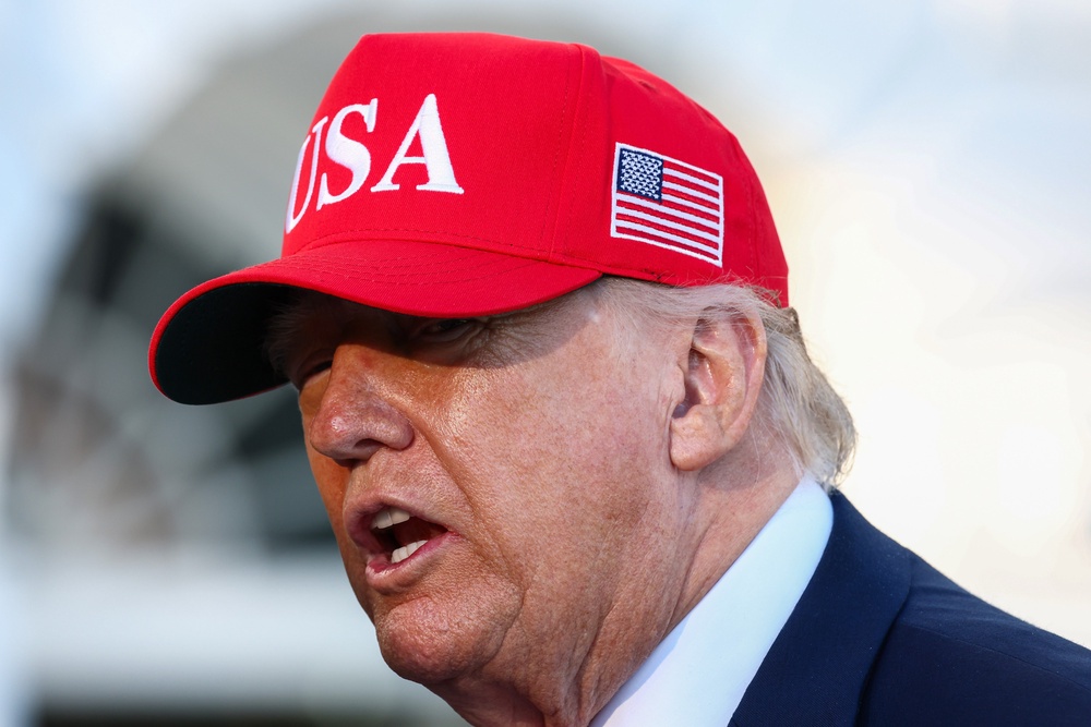 In the latest survey, Trump’s approval exceeded his disapproval in just 11 states, all of which voted for him in each of the past three presidential elections (Getty)