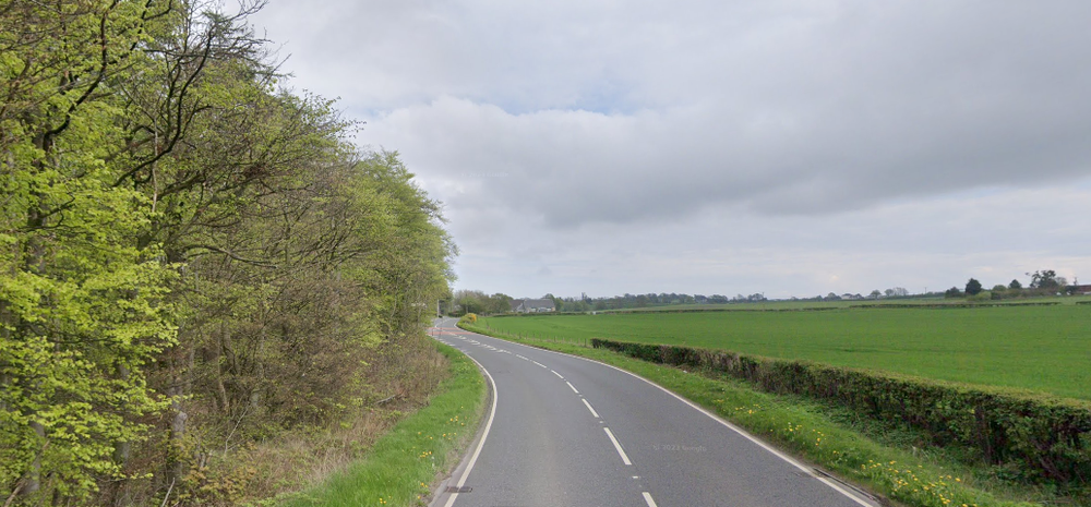 Sophie Hynd crashed head-on with another vehicle containing Jatinder Kaur, 48, and her husband Satwant Singh, 64 on the B981 in Cluny, Fife, on 19 December last year (Google)