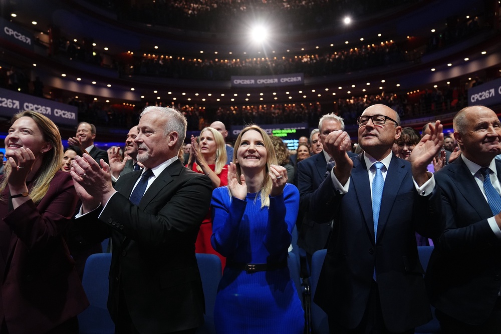 Members of the shadow cabinet ahead of Conservative Party leader Kemi Badenoch keynote speech during the Conservative Party conference (PA Wire)