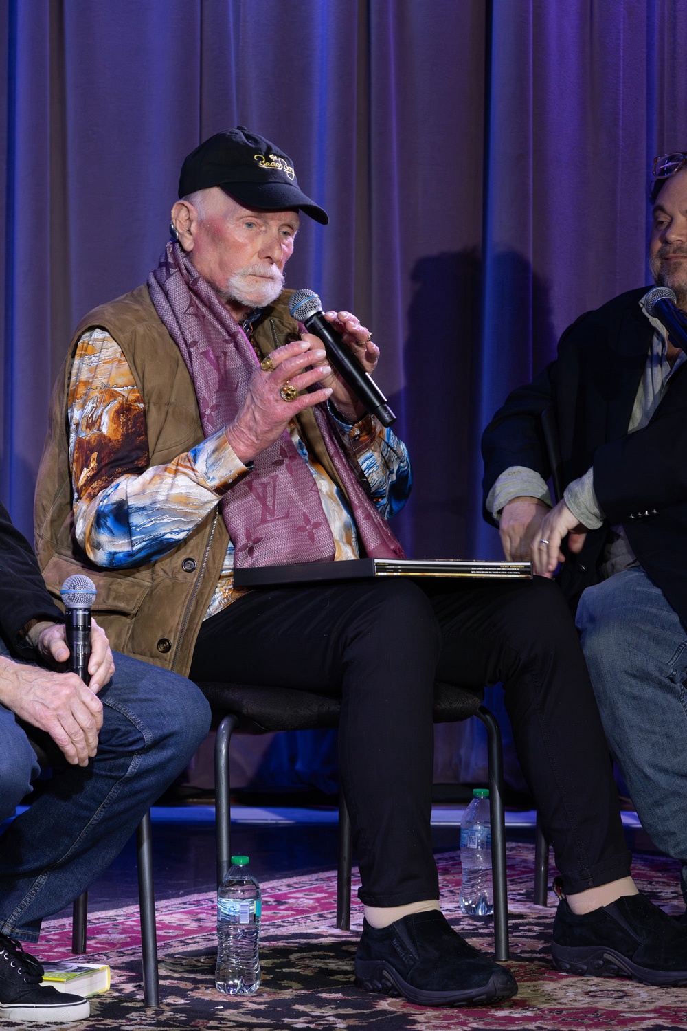 Beach Boys founding member Mike Love previously said in a statement that the band was postponing shows so he could 'recharge' (Getty)