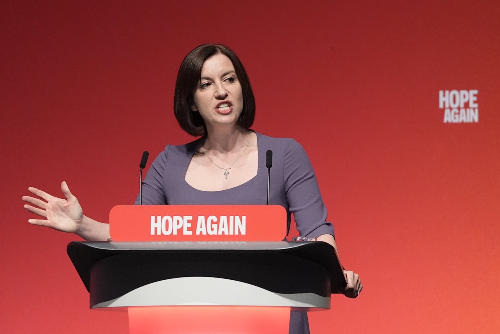 Labour chairwoman Bridget Phillipson said the Tories would ‘put Britain into reverse’ (PA) (PA Wire)