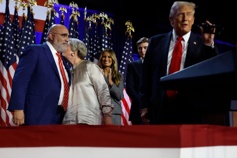 LaCivita and Susie Wiles, left and center left, helped steer Trump to victory in 2024; the president’s top advisers have also worked with a Putin-linked government in Bosnia and Herzegovina (Getty)