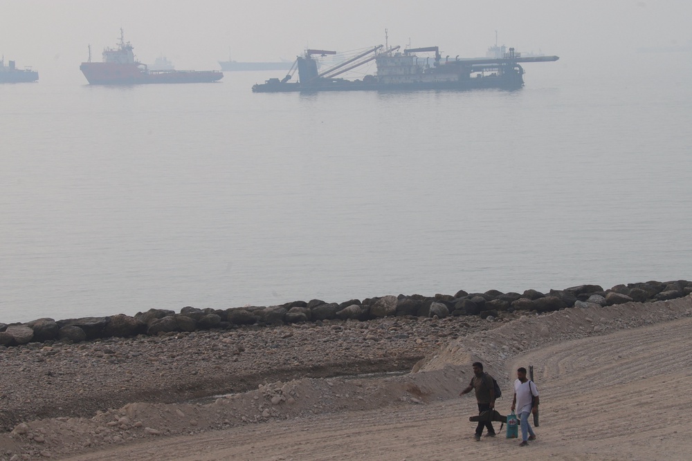 Donald Trump touted his peacemaking efforts Wednesday even as war continues between the U.S. and Iran in the Strait of Hormuz (Reuters)