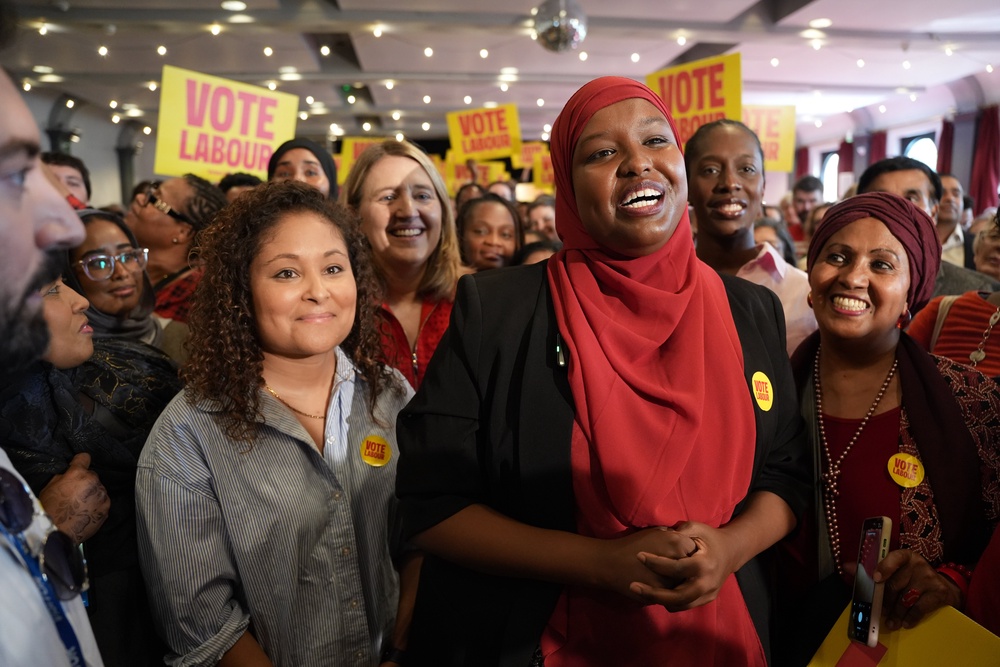 Sagal Abdi-Wali, Labour candidate for the Holborn and St Pancras by-election (Jeff Moore/PA credit) (PA Wire)