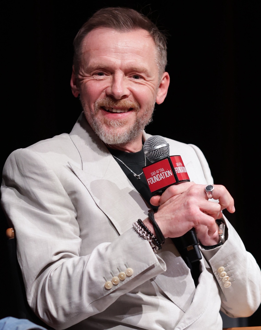 Pegg opened up about having the neurodevelopmental condition while appearing on podcast I’m ADHD! No You’re Not on Thursday, saying he pursued a diagnosis as he 'just wanted to know' (Getty)