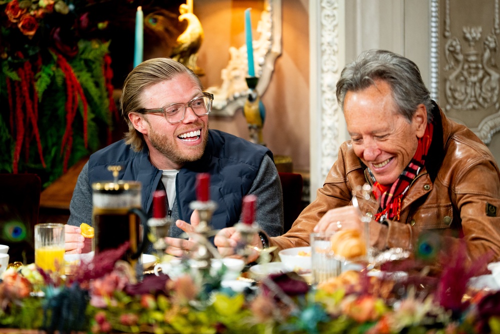 Image from: Celebrity Traitors 2026 live: Banished Faithful blames Richard E Grant and says she ‘shouldn’t have trusted him’