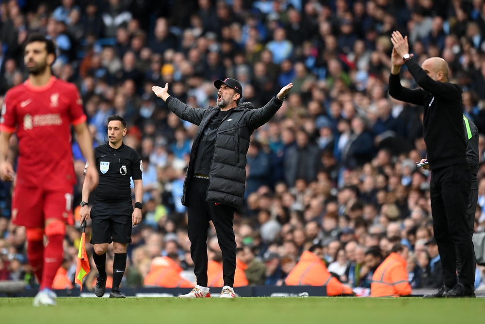 Jurgen Klopp's Liverpool were the only team to consistently best Manchester City under Pep Guardiola (Getty)