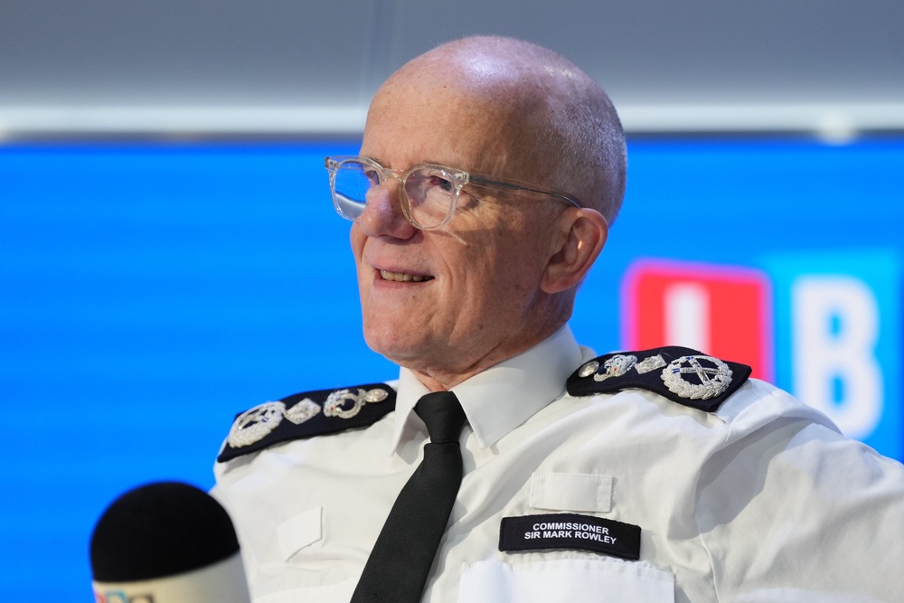 Sir Mark Rowley warned many offenders are being bailed back into the community on the same conditions with 'zero sanction' (PA)