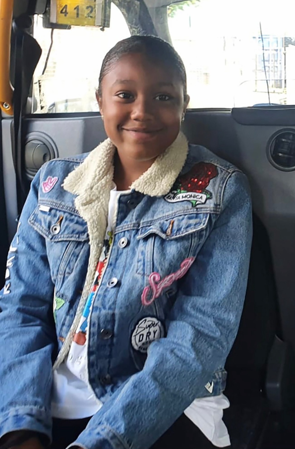 Mia Shay St Hilaire suffered a severe allergic reaction after drinking a Twix milkshake at the Pop Inn Cafe, Southwark Park Road, London, while visiting with her aunt and sister in August 2023 (Family handout)