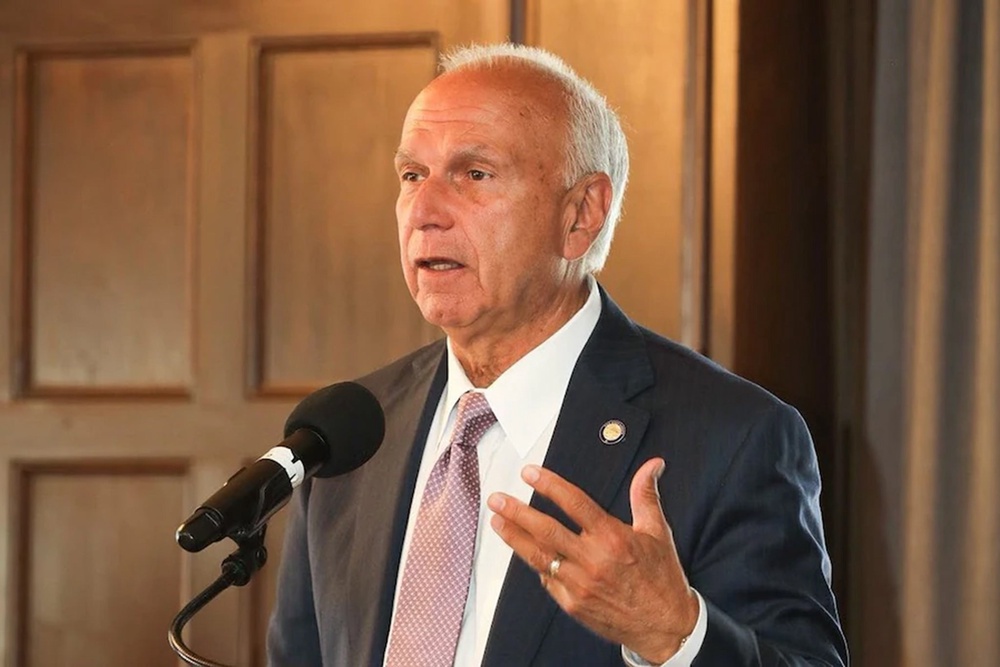 Sen. Jerry Cirino filed a complaint with police about the text messages two days after reportedly receiving them and asked authorities to press charges (Facebook)