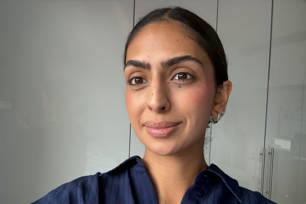 The formula helps reduce shine as the day progresses (Sabrina Sahota/The Independent)