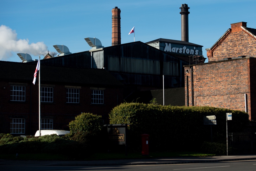 Marston’s Brewery in Burton upon Trent, Staffordshire (Jacob King/PA) (PA Archive)