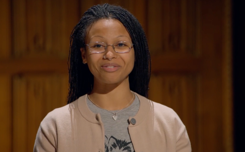Myha'la as she's banished (BBC)
