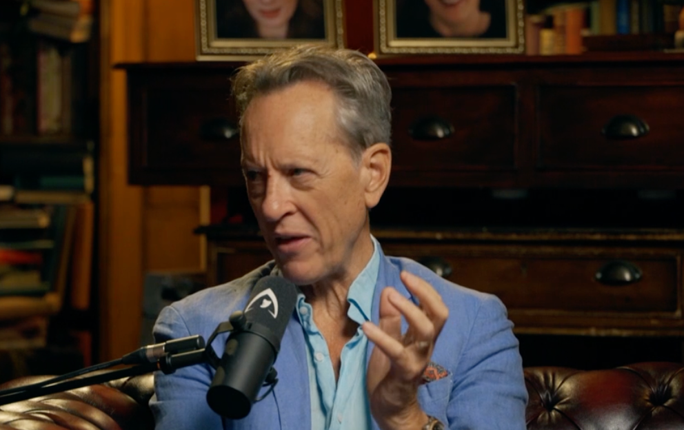 Richard E Grant on 'Celebrity Traitors Uncloaked' (BBC)