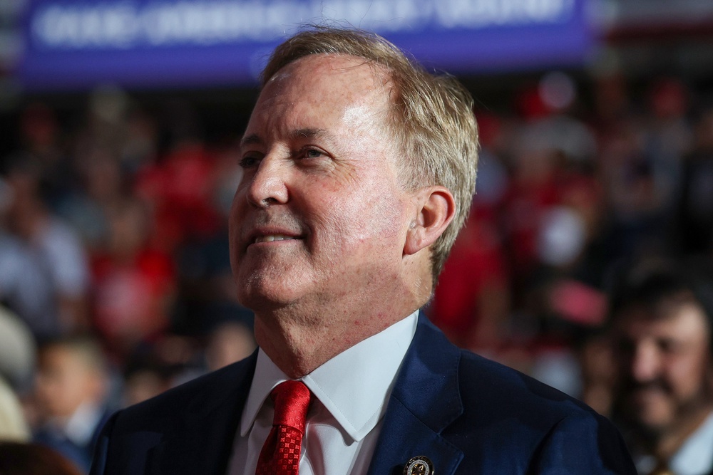 When asked about reducing the federal deficit, Paxton told lobbyists and donors, ‘Making some reasonable cuts to mandatory spending — you’re gonna have to do it’ (Getty Images)