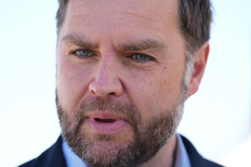 When asked about a hypothetical situation that strongly hinted towards Guilfoyle’s scandal, Vance said, “Obviously, I don’t love that.” (Pool/Getty Images)