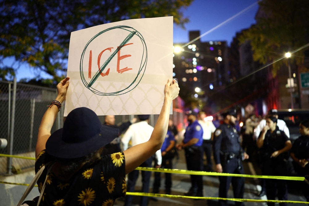 Trump’s massive deportation campaign has been criticized as too aggressive, with multiple shootings involving federal immigration agents making headlines (AFP via Getty Images)