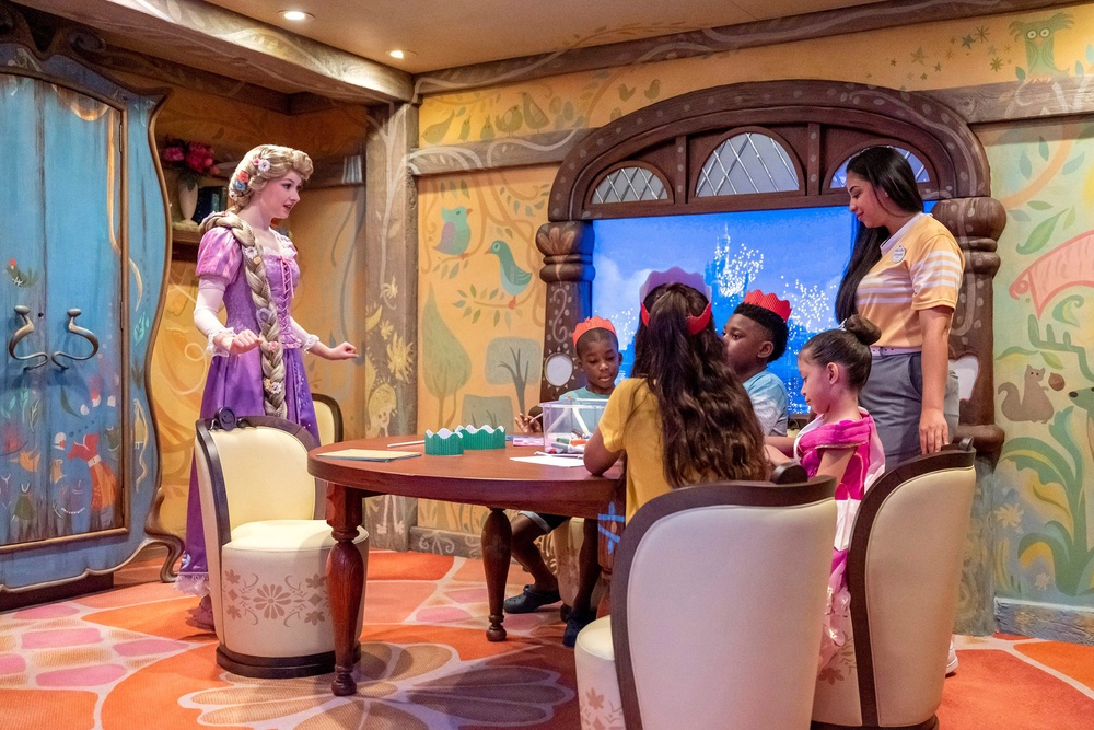 Guests can interact with characters inside Disney's kids' clubs (Disney Cruise Line)