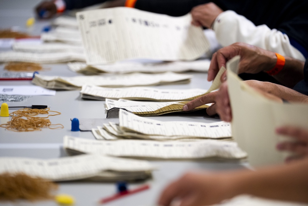 The turnout for the byelection was 38.76%,, down from 54.46% at the general election (Jordan Pettitt/PA Wire/PA Images) (PA Wire)