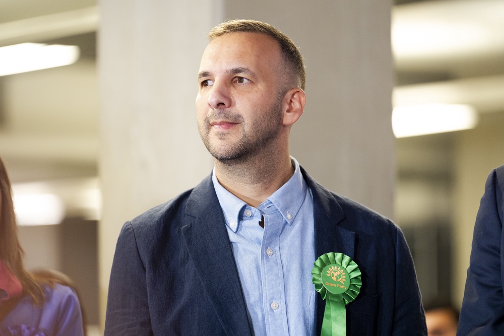 Green Party leader Zack Polanski after he was defeated in the by-election (Jordan Pettitt/PA Wire/PA Images) (PA Wire)