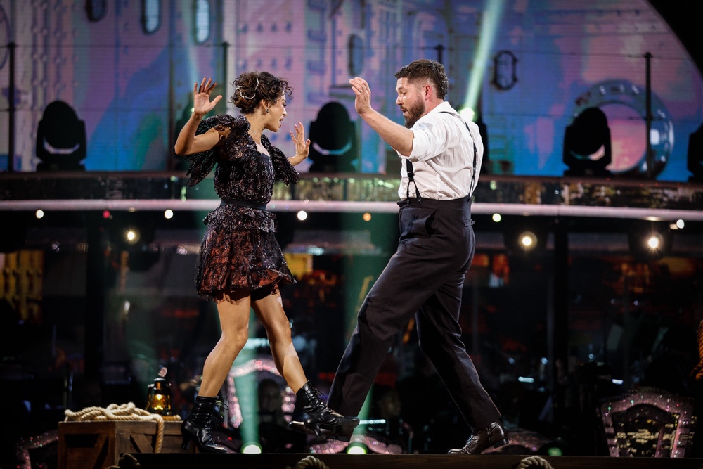 Katya Jones and John Nellis have had a strong start to the 2026 series (BBC)