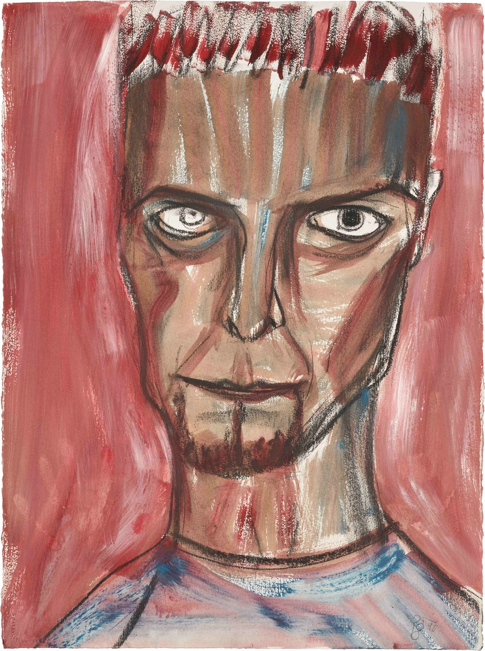 David Bowie’s self-portrait (Sotheby’s) (Sotheby's)