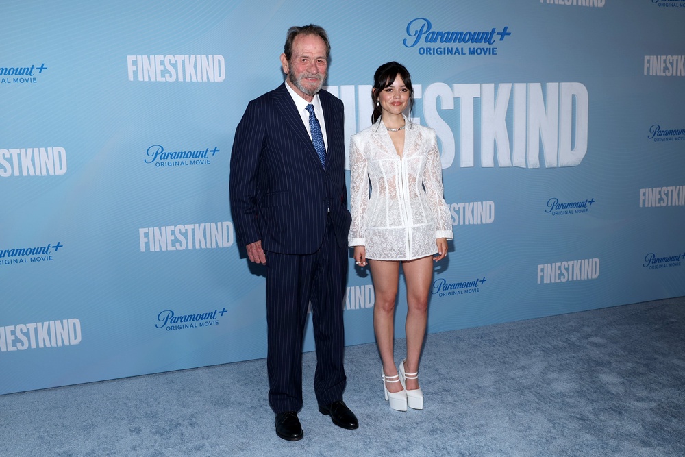 Jones last appeared on the red carpet in December 2023 for Paramount+’s ‘Firstkind’ alongside his co-star, Jenna Ortega (Getty)