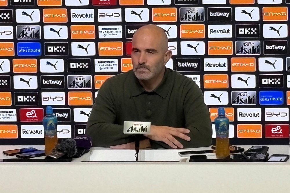 Manchester City manager Enzo Maresca during a press conference at the City Football Academy (Andy Hampson/PA). (PA Wire)