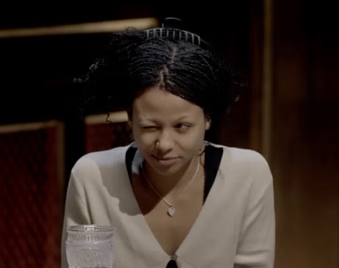 Myha’la’s incriminating wink (BBC)
