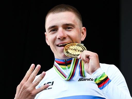 Remco Evenepoel will line up as one of the favourites (AP)